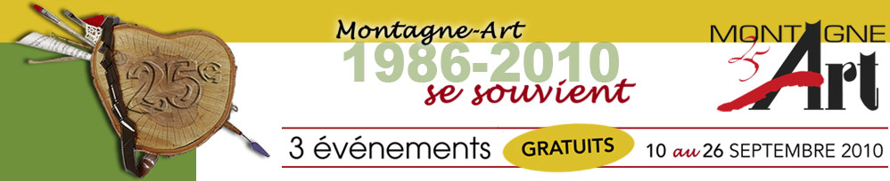 Montagne-art 2010 - 3 énements
